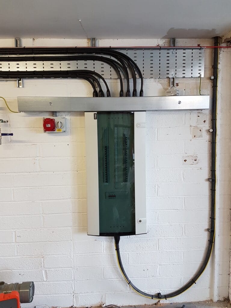 Devon electrical installation - distribution board