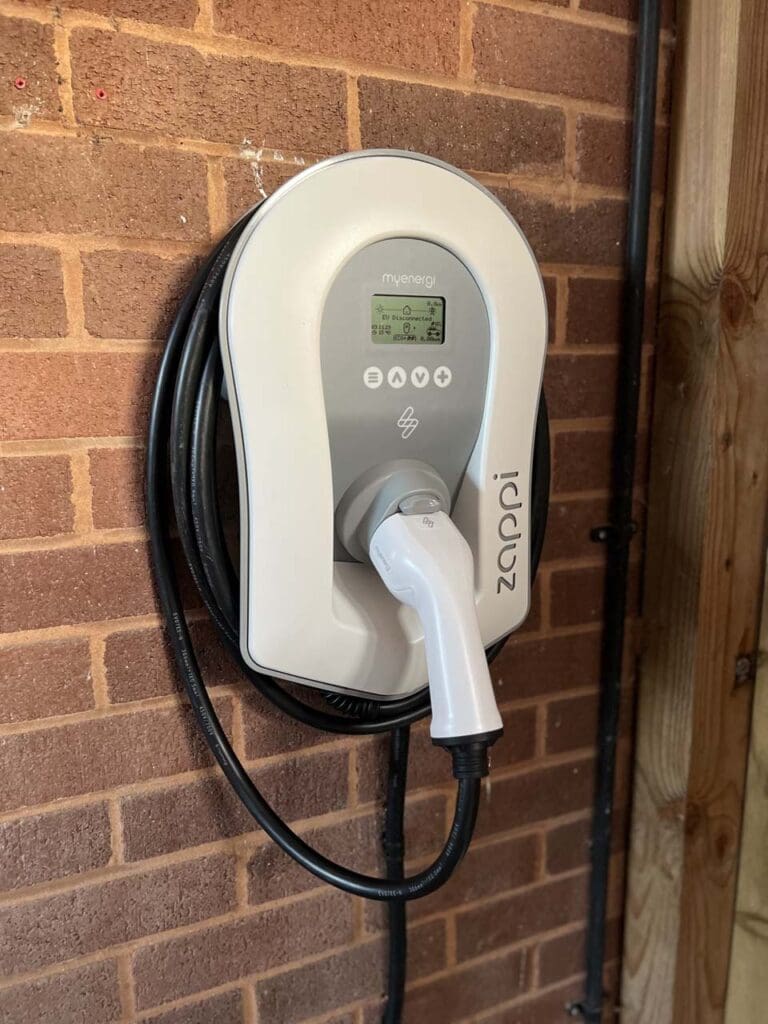 EV charger installed in Exeter